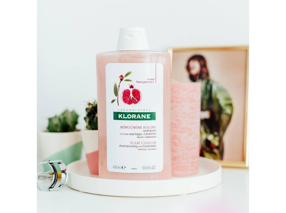 Shampoo Fijador y Protector del Color Klorane Granada 400ml