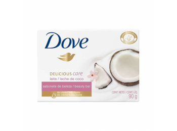 Jabón De Tocador Dove Leche De Coco x90gr