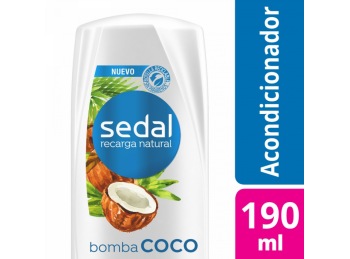 Acondicionador Sedal Bomba Coco x190ml