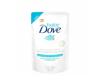 Jabón Liquido Dove Baby Repuesto Hidratación Enriquecida x180ml