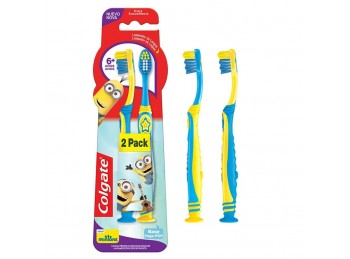 Colgate Cepillo Dental Smiles Minions 6+ años 2unid