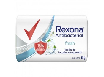 Jabón Antibacterial Rexona Fresh x90gr