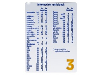 Leche Infantil Nutrilon Profutura 3 a partir de los 12 meses 200m