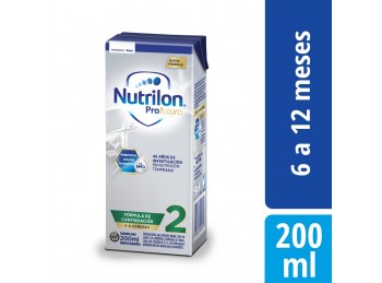 Leche Infantil Nutrilon Profutura 2 de 6 a 12 meses Brick 200ml