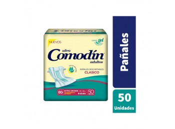 Pañal Clasico Extra Grande 50 Un