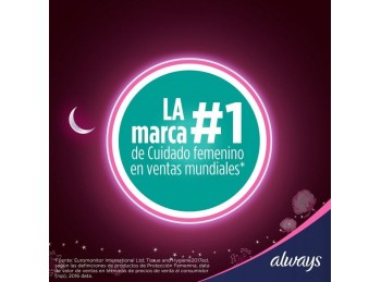 TOALLITAS FEMENINAS ULTRA NOCTURNA C/ALAS 7U