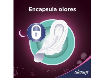 TOALLITAS FEMENINAS ULTRA NOCTURNA C/ALAS 7U