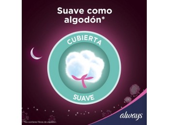 TOALLITAS FEMENINAS ULTRA NOCTURNA C/ALAS 7U