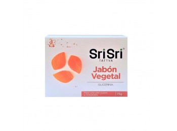 Jabon Vegetal Srisri con Glicerina x 75 gr.