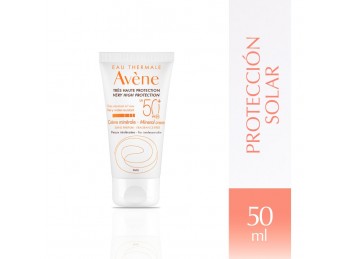 Protector Solar Avene Crema Mineral SPF 50+ 50ml