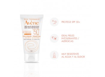 Protector Solar Avene Crema Mineral SPF 50+ 50ml