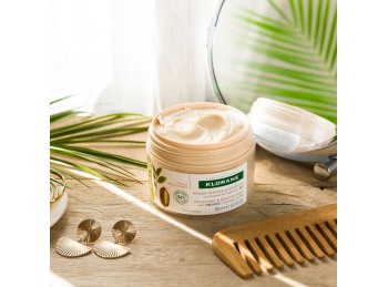 Mascarilla Nutritiva 3 en 1 Klorane Cupuacu para Cabellos Secos y Dañados 150ml