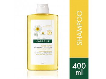 Shampoo Reflejos Rubios Klorane Camomila 400ml