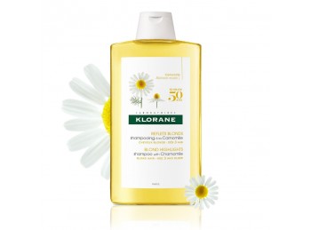 Shampoo Reflejos Rubios Klorane Camomila 400ml