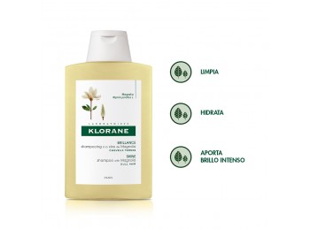 Klorane Shampoo a la Cera de magnolia x200Ml 