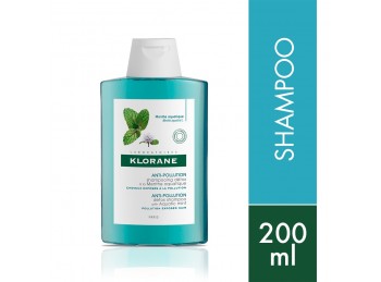 Shampoo Detoxificante Klorane Menta Acuática 200ml