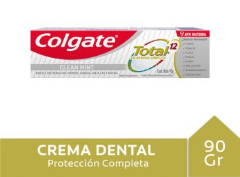 Pasta Dental Colgate Total 12 Limpieza Completa x90gr