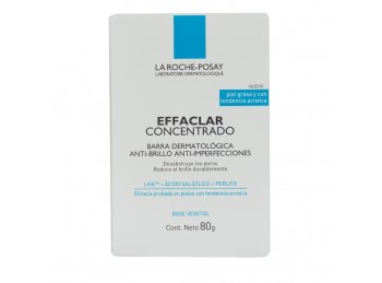 Effaclar Barra dermatológica La Roche-Posay 80 grs