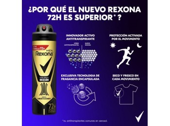 Antitranspirante Rexona M Fanatics Obsesión x89gr