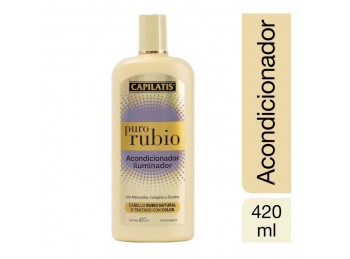 Acondicionador Capilatis Puro Rubio x420ml
