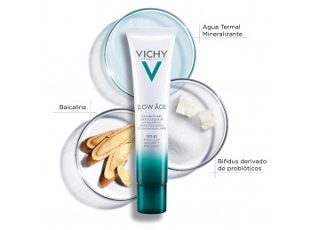 SLOW AGE Fluido Diario con FPS 40 retrasa el envejecimiento x40ml