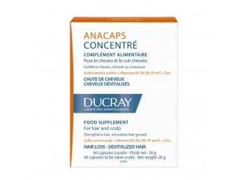 Suplemento Dietario Ducray Anacaps 60 CAPS