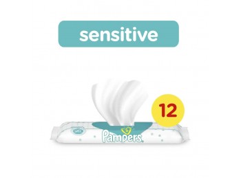 Toallitas Humedas PAMPERS Sensitive x12 unid.