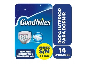 Goodnites Ropa Interior Para Adultos S/m 14 Unidades