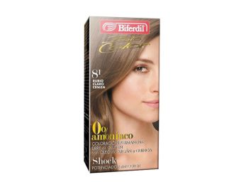 Coloración Biferdil Biocolor 0% 8.1 Rubio Claro Ceniza