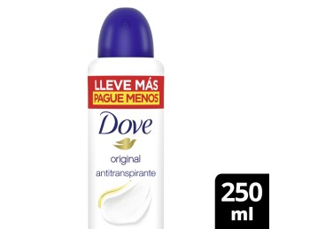 Antitranspirante Dove Original Extra Cantidad x145gr
