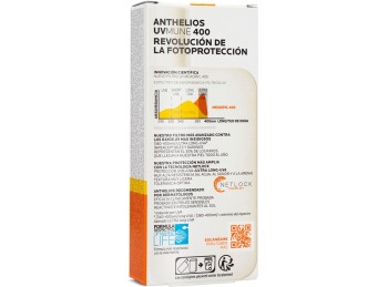 Protector Solar Anthelios Uv Mune Fluido Invisible FPS50 x50ml