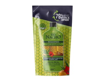 Tio Nacho Shampoo Herbolaria Milenaria Recargable Doypack x 400 ml