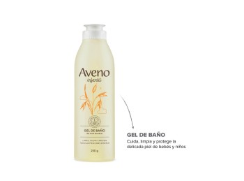 Gel de baño Aveno Bebes y Niños x 250gr