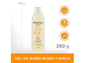 Gel de baño Aveno Bebes y Niños x 250gr