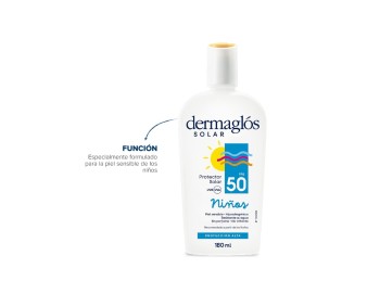 Protector Solar Niños Dermaglós FPS50 Emulsión x180ml