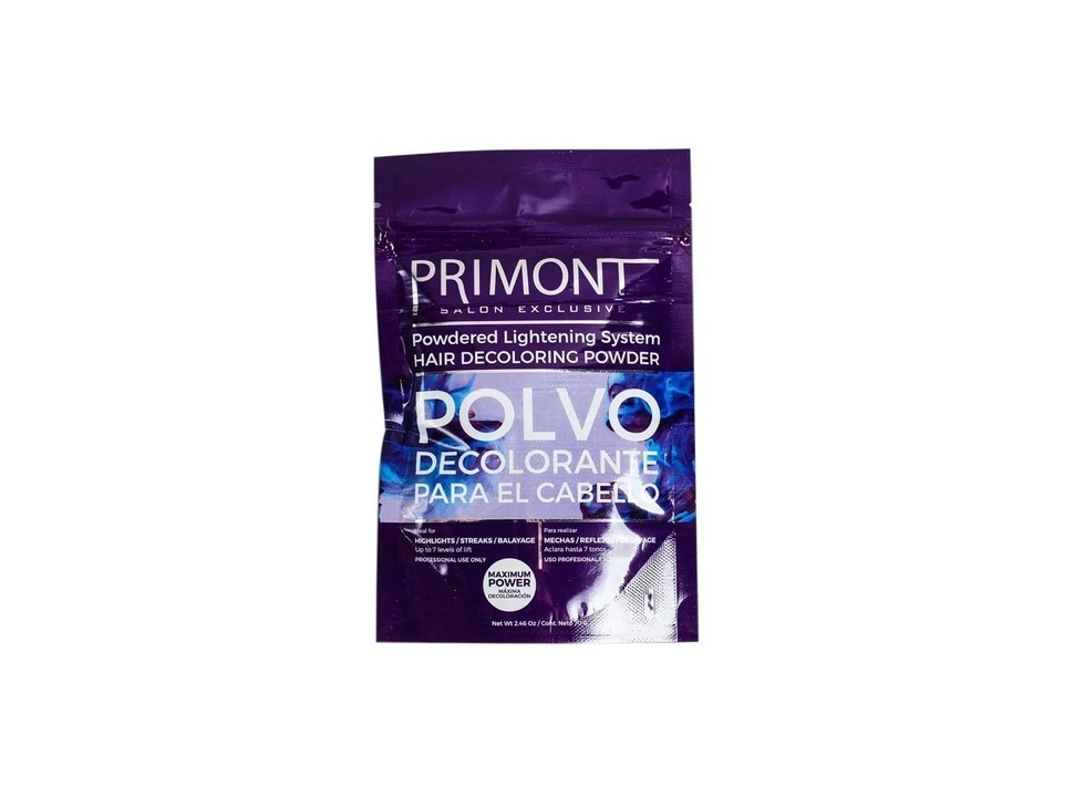 Primont Polvo Decolorante Maximum Power Reflejos Pelo X 70gr