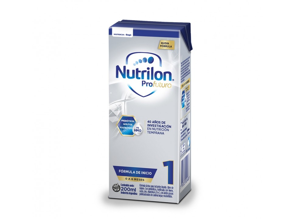 Nutrilon Profutura 1 Nueva Fórmula 0 A 6 Meses Brick X 200ml - Farmacia  Leloir - Tu farmacia online las 24hs