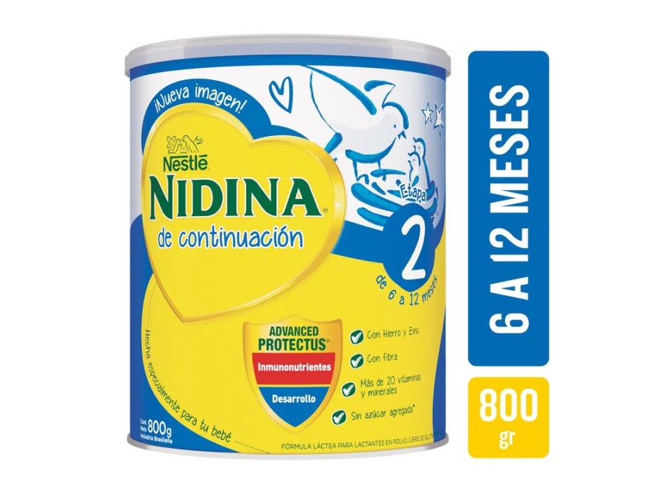 Nestlé Nidina 2 Leche de Continuación lista para tomar